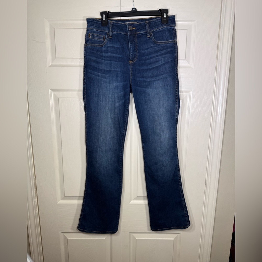 Kut From The Kloth Women’s High Rise Natalie Fab Ab Bootcut‎ Denim Jeans Size 8